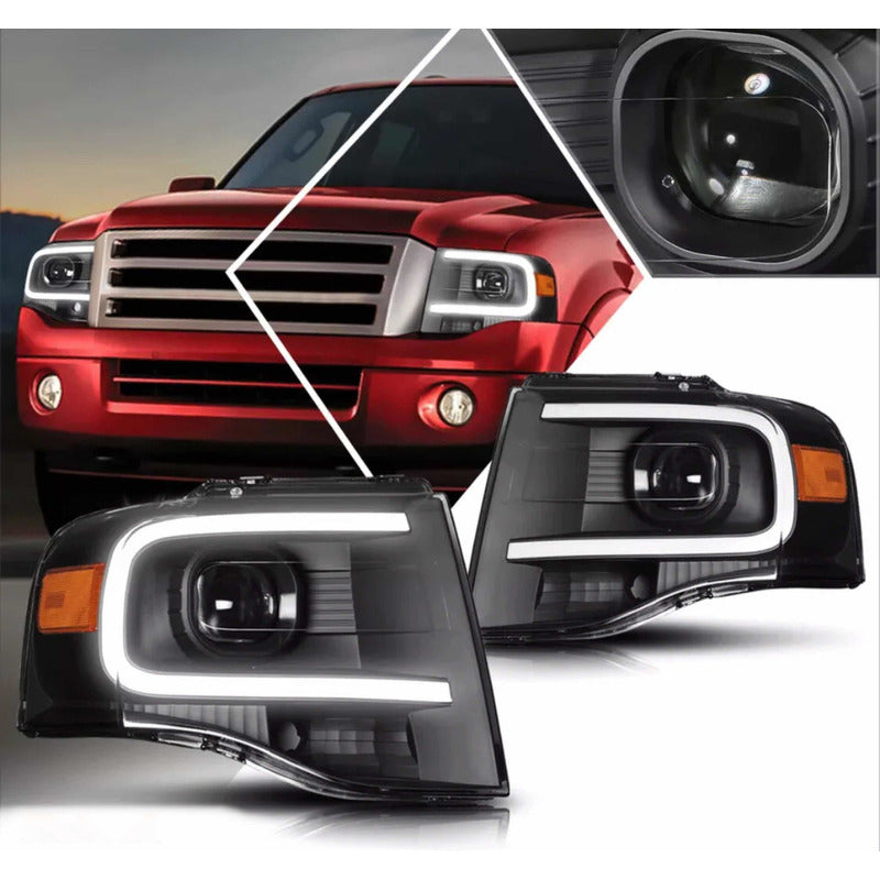 Ford Expedition Led Headlights 2007 to 2013