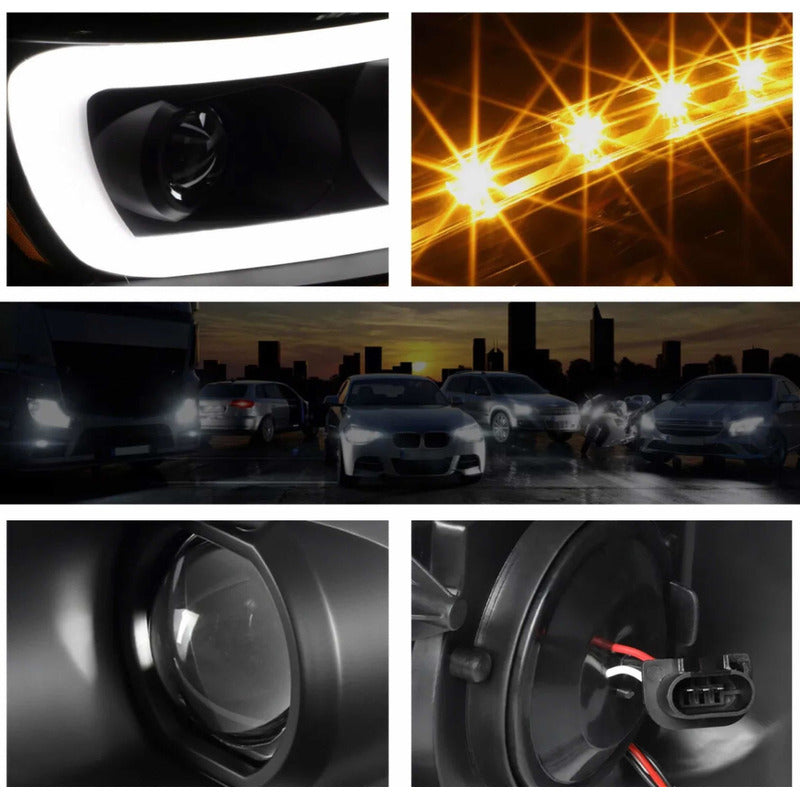 Faros Led Para Dodge Ram 2006 2007 2008 2009