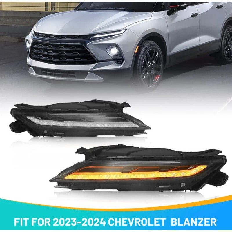 Faros Delanteros Chevy Blazer 2023 2024 2025 Ambos Lados