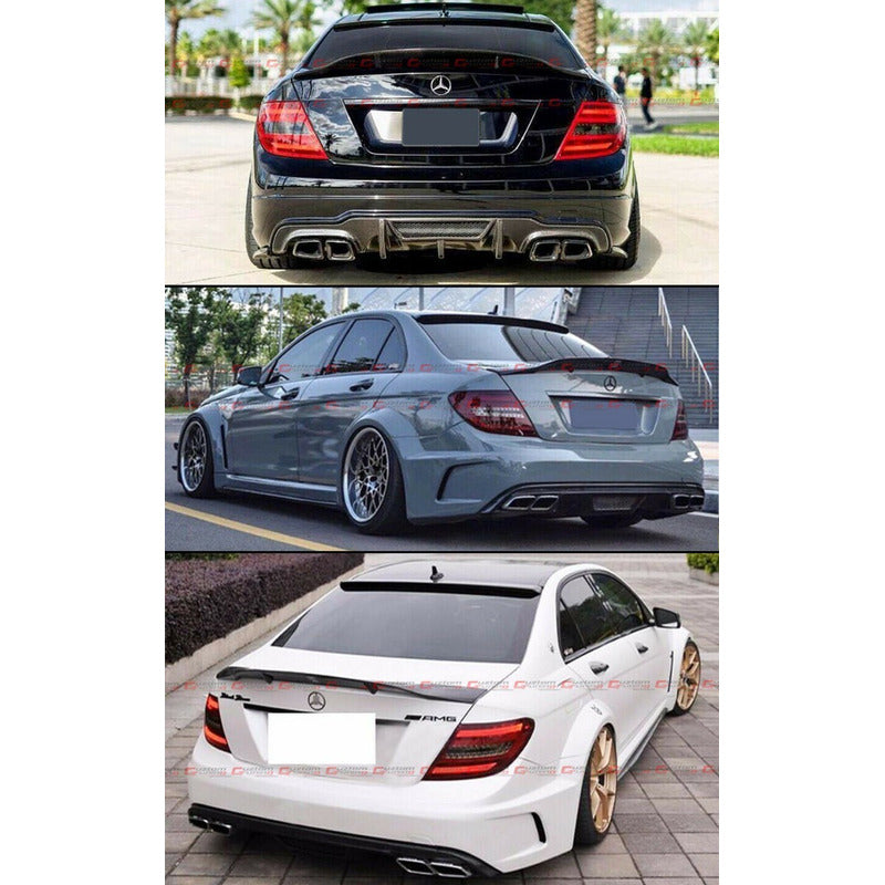 Aleron Spoiler Mercedes W204 C250 C300 2008 2009 A 2014