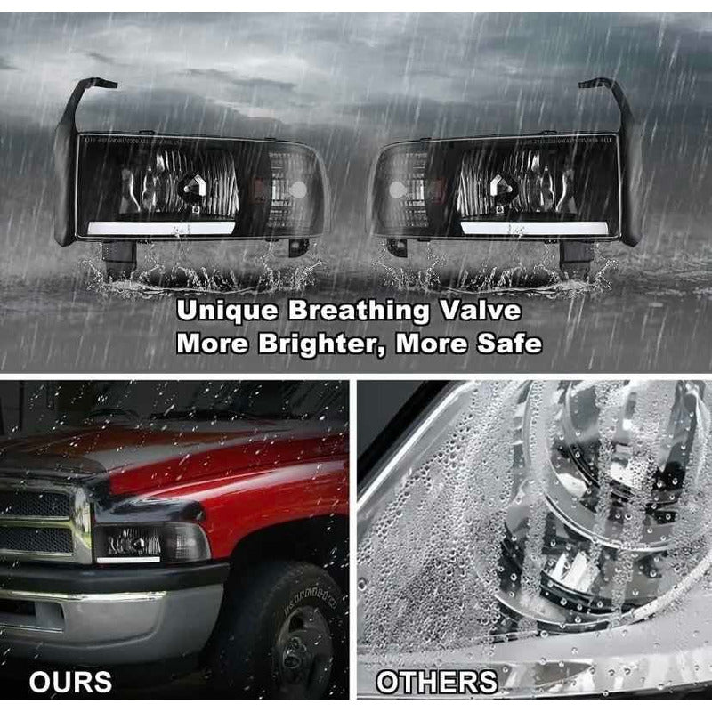 Led headlights Ram 1500 1994 to 2002