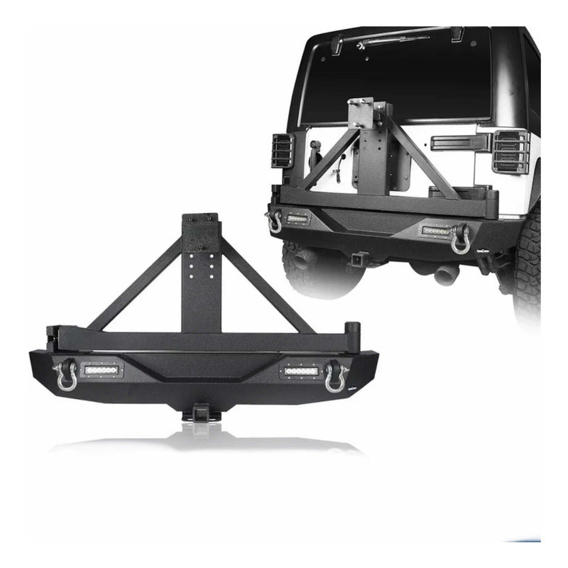 Rear Wheel Carrier Bumper for Jeep Wrangler JK 2007 to 2018