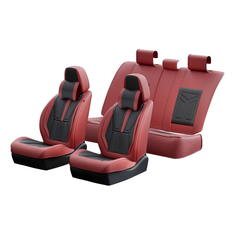 Juego De Cubre Asientos Cuero Lujo Ford Escape 2012 A 2016