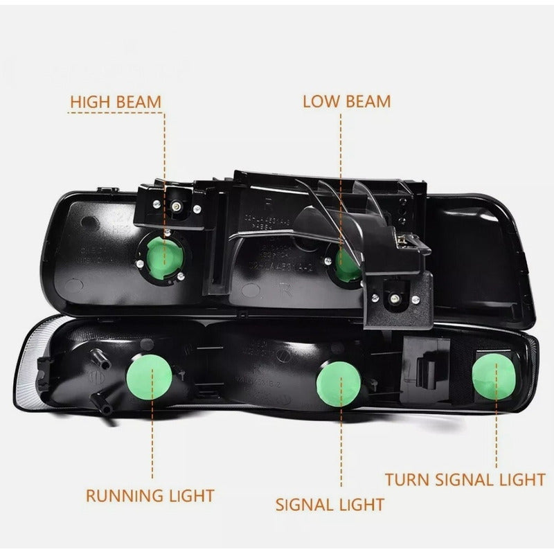 Ram 1500 2019 to 2021 Sequential LED Headlights
