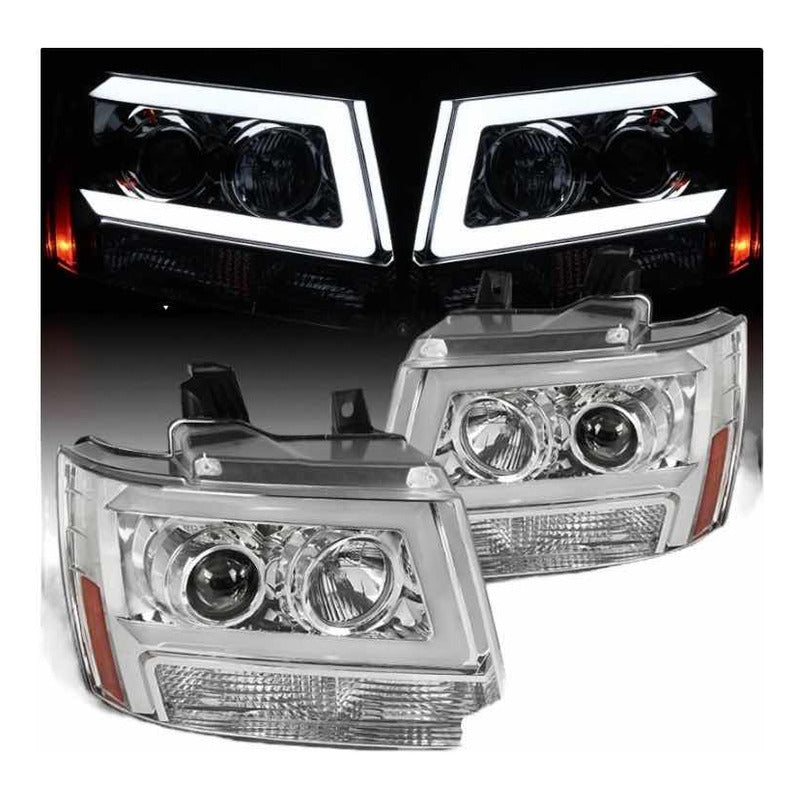 Led Headlights Chevrolet Avalanche Tahoe Suburban 2007 to 2014