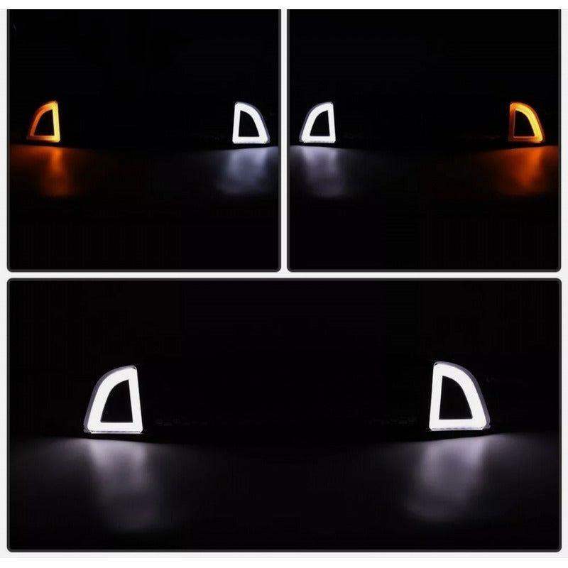 Parrilla Con Led Ford Mustang 2013 2014