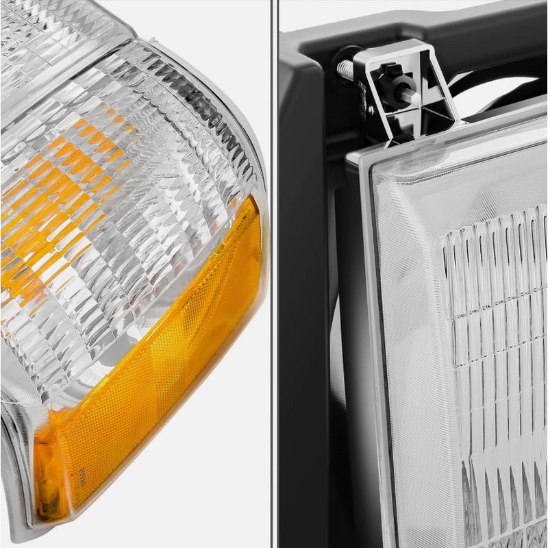 Faro Izquierdo Ford F-150 F-250 F-350 Bronco 1987 A 1991
