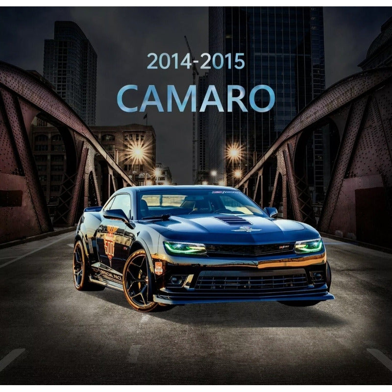 Led Headlights Sequential DRL Chevrolet Camaro 2014 2015