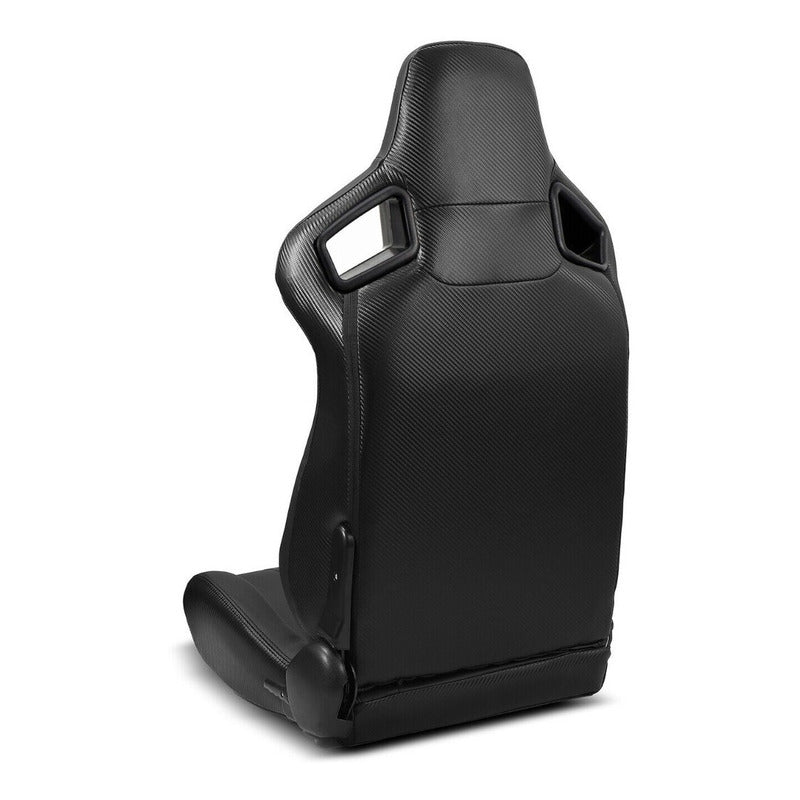 Reclining Racing Seats with Slider Adjustment
