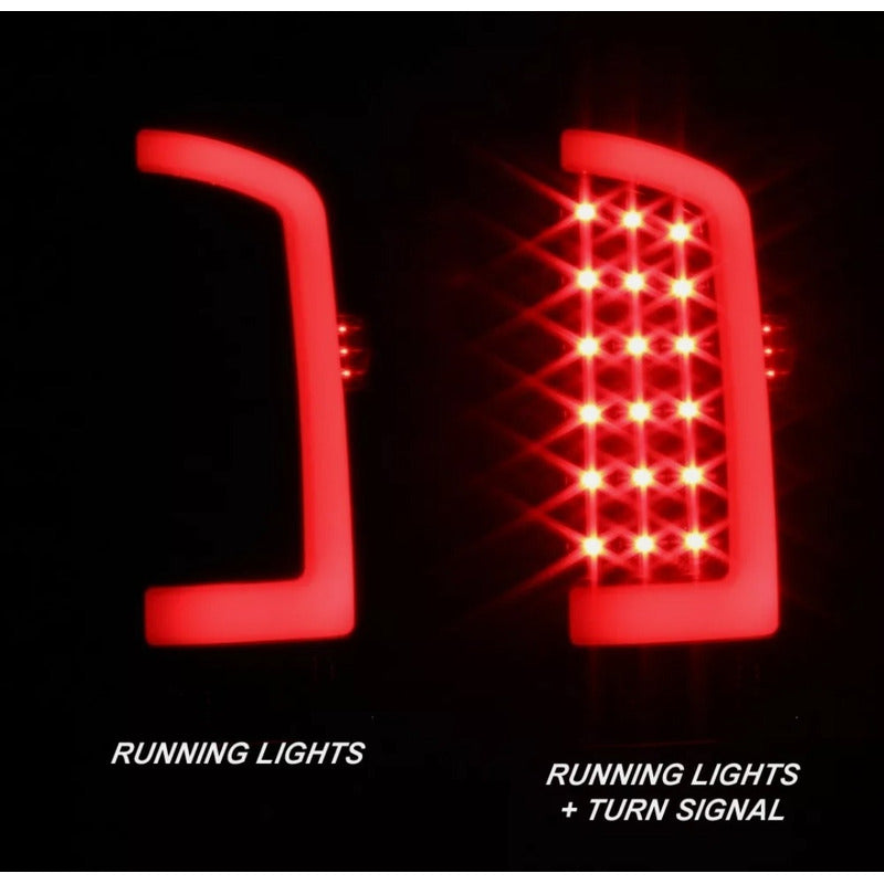 Par De Calaveras Led Dodge Ram 1500 2002 2003 2004 A 2006 Derecho