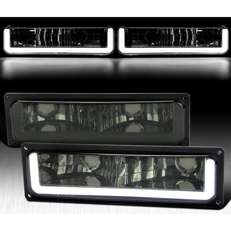 Faros Inferior Led Chevy C10 C/k Silverado Sierra 1988-98