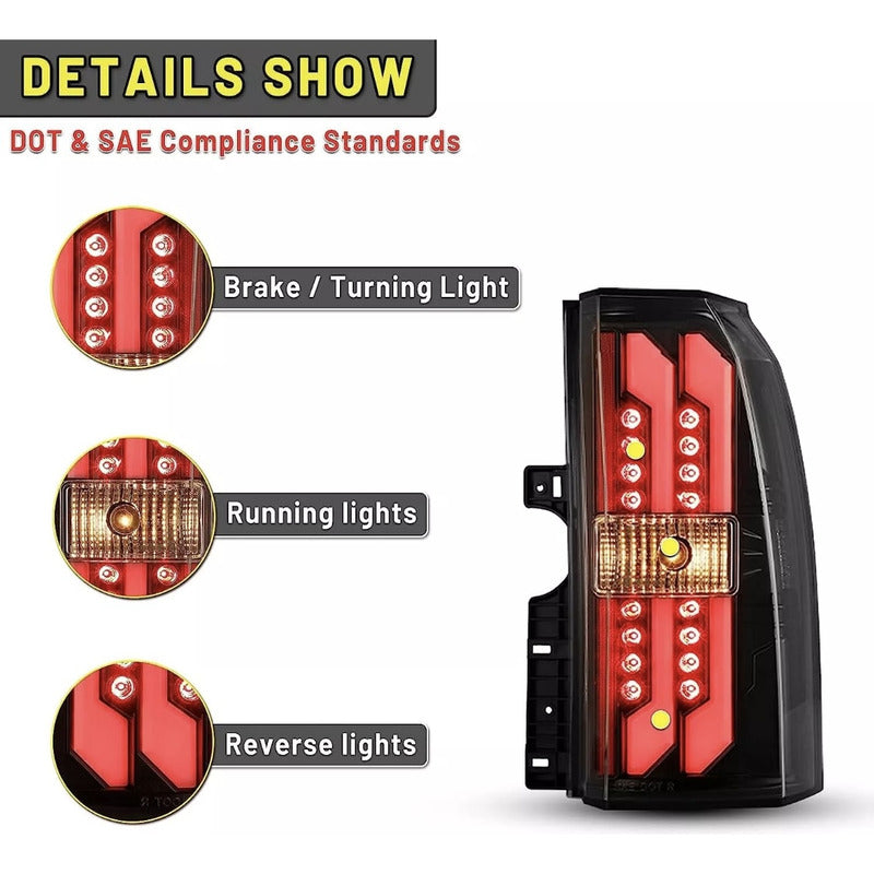 Calaveras Led Chevy Tahoe Suburban 2015 2016 A 2020