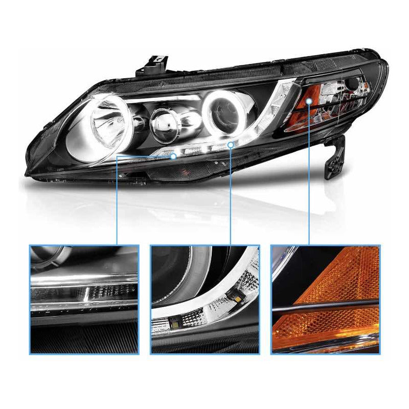 Faros Led Honda Civic Sedan 2006 a 2011