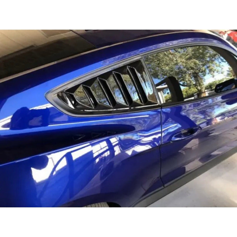 Louvers Laterales Mustang Negro Mate 2015 2016 2017 A 2023