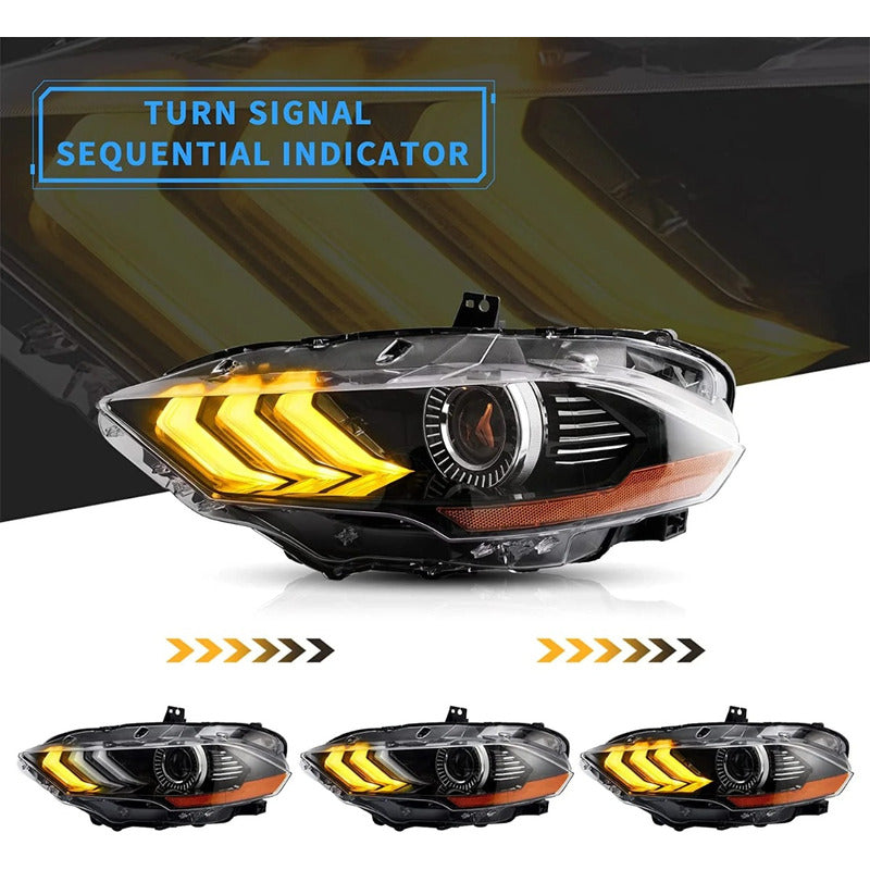 Faros Led Mustang Rgb 2018 2019 2020 2021 A 2023