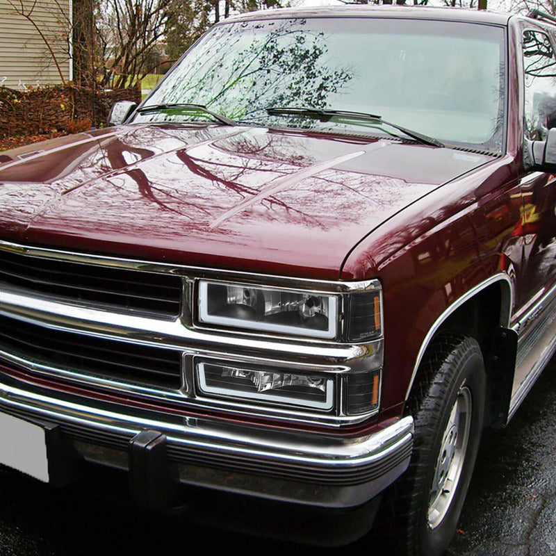 Faros Led Gmc C10/sierra/suburban/yukon 94 95 96 97 98 Izquierdo