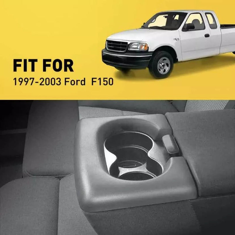 Center Console Cup Holder Ford F-150 Gray 1997 to 2003