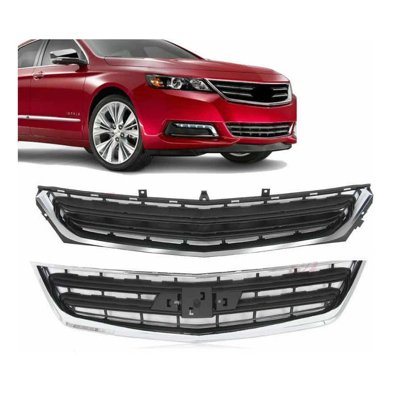 Matte Black Chrome Grille Chevrolet Impala 2014 to 2020