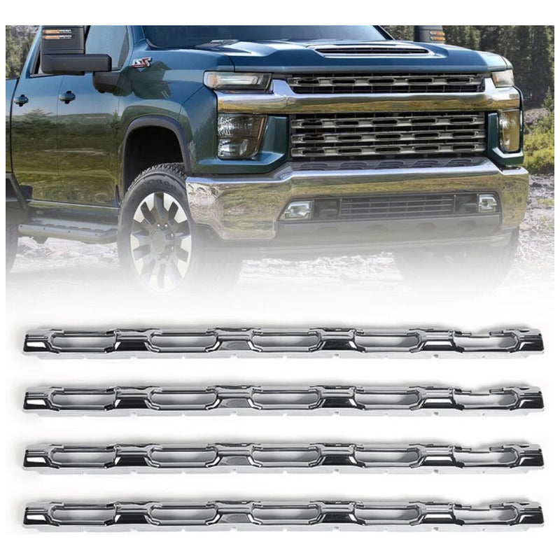 Rejillas Delanteras Chevy Silverado 2500 3500 Hd 2020 A 2023