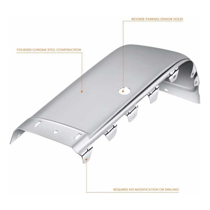 Bumper Spoilers Chevrolet Silverado GMC Sierra 2007 to 2014