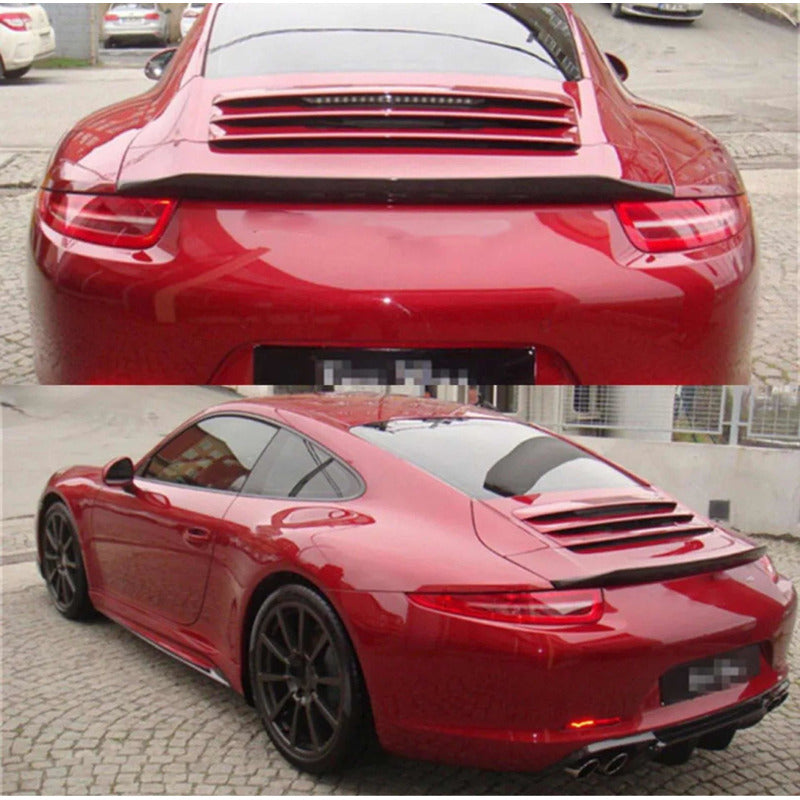 Alerón Spoiler Fibra De Carbono Porsche 911 991 2012 A 2015