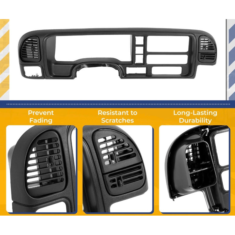 Bisel De Radio Chevy Silverado 1995 1996 1997 A 1999 Negro Ambos Lados
