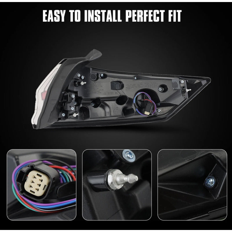 Calavera Trasera Izquierda Ford St/st Titanium 2019 A 2023 Izquierdo/conductor Transparente