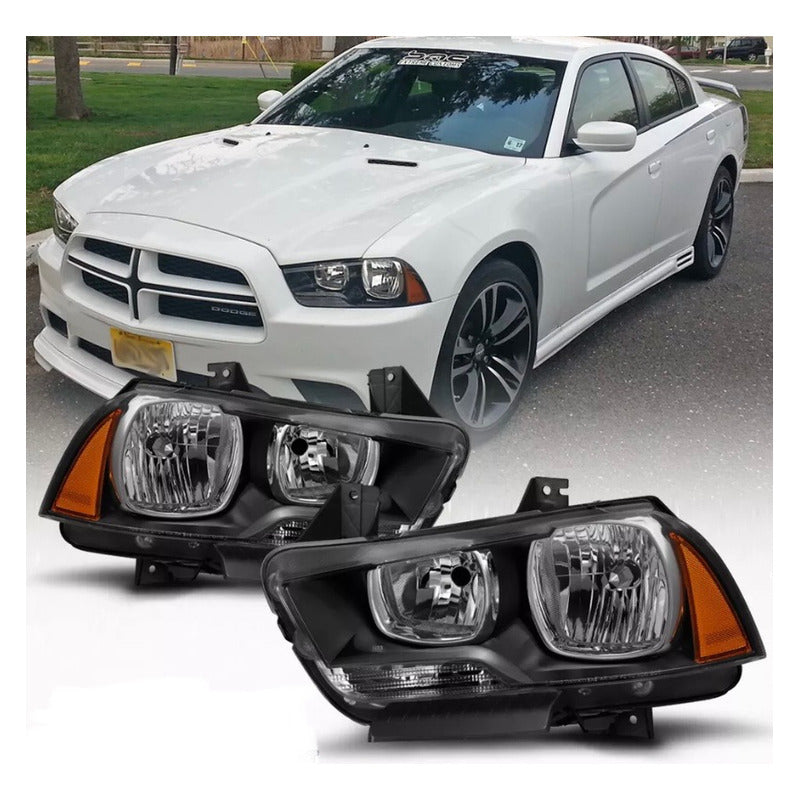 Dodge Charger Halogen Headlights 2011 to 2014