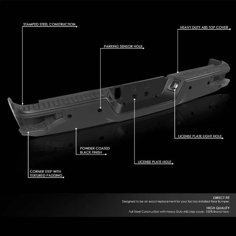 Ram 1500 Rear Bumper 2009 to 2023