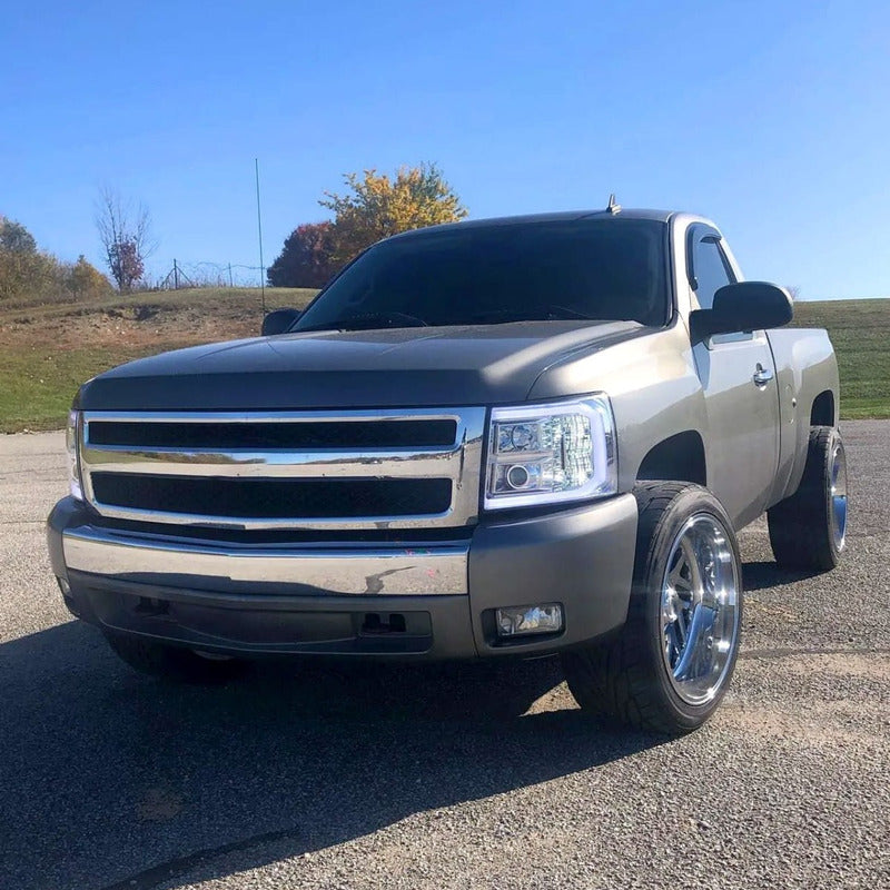 Led Drl Headlights Chevrolet Silverado 2007 to 2013