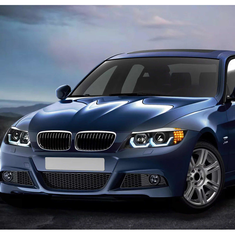 Faros Led Halo Bmw E90 Serie 3 2009-2012 Derecho