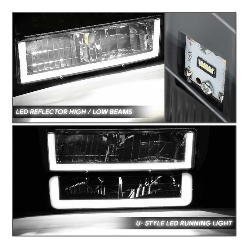 Faros Led Gmc C/k 1994 1995 1996 1997 1998 1999 2000