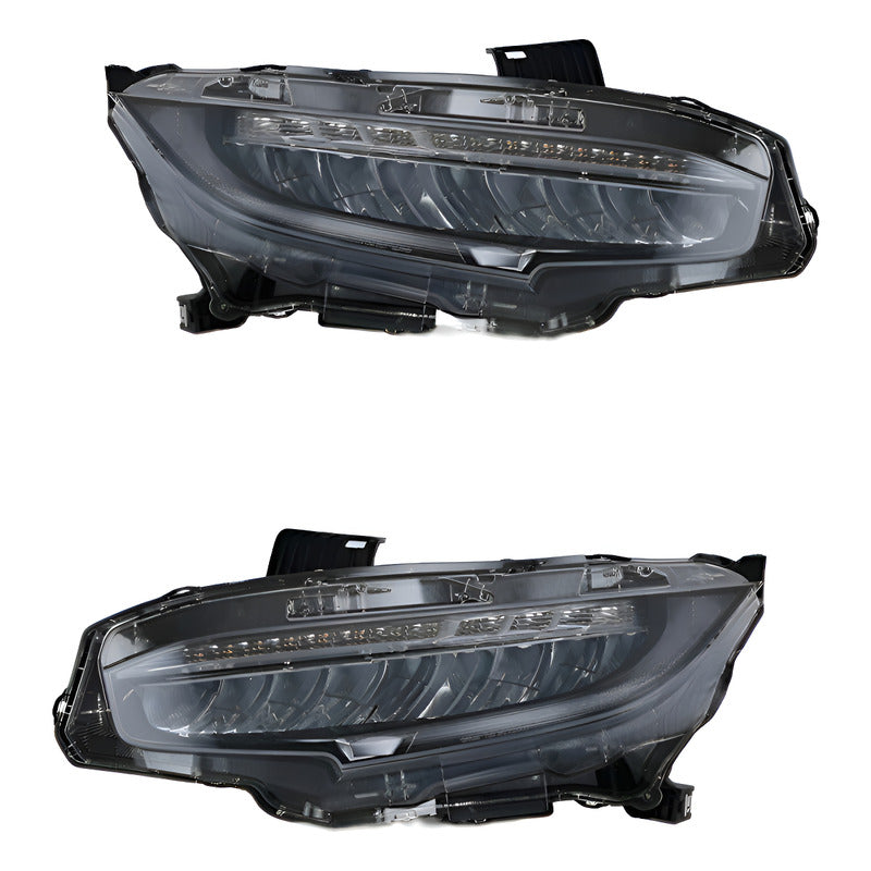 Faros Led Honda Civic 2016 2017 2018 Par