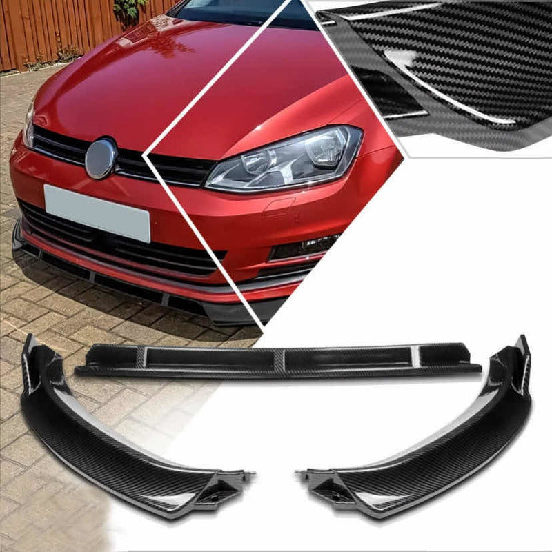 Lip Spoiler Accesorio Golf Mk7 Carbon 2014 2015 2016 2017