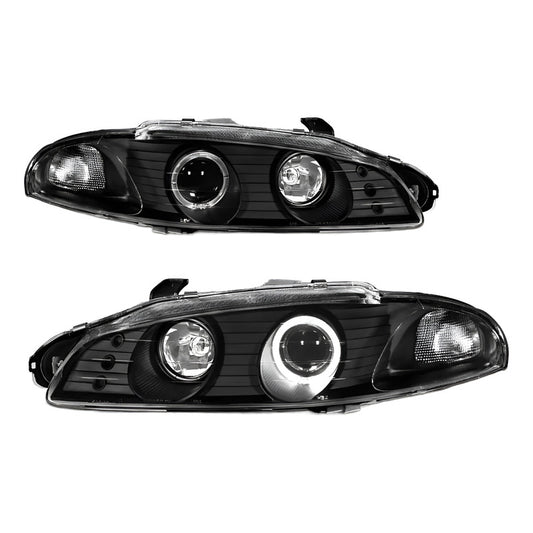 Par Faros Led Halo Mitsubishi Eclipse 1995 1996 Ambos Lados