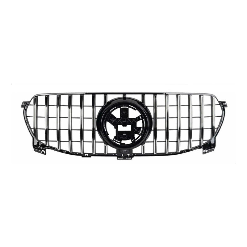 Parrilla Delantera Gtr Cromada W167 Gle Con Daño 2020 Cromada/negro