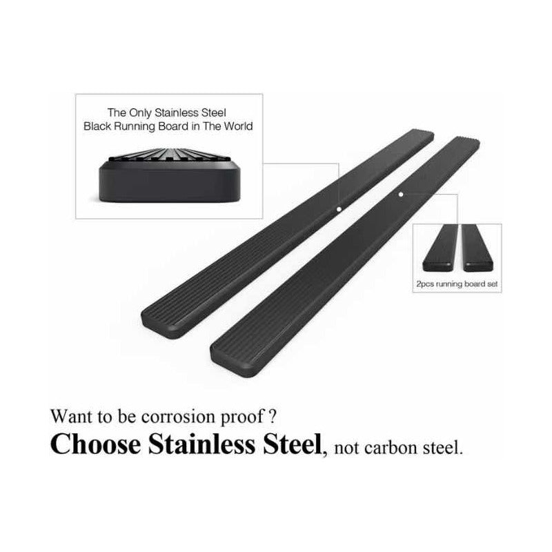 Running boards Ford F-150 Lobo F-250 1999 to 2003
