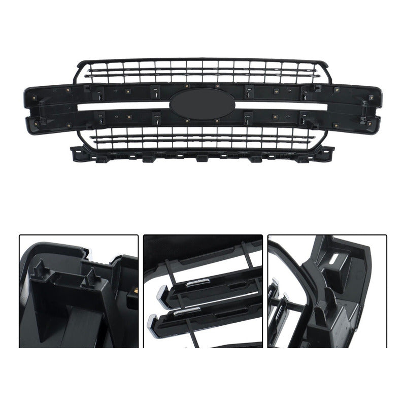 Parrilla Delantera F-150 Lobo Cromada 2018 2019 A 2020