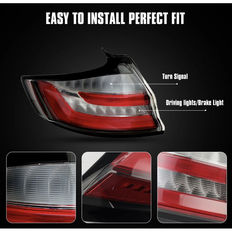Calavera Trasera Izquierda Ford St/st Titanium 2019 A 2023 Izquierdo/conductor Transparente