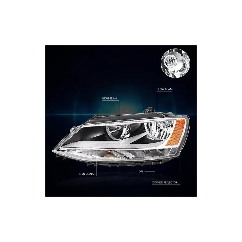 Volkswagen Jetta Mk6 headlights 2011 to 2018