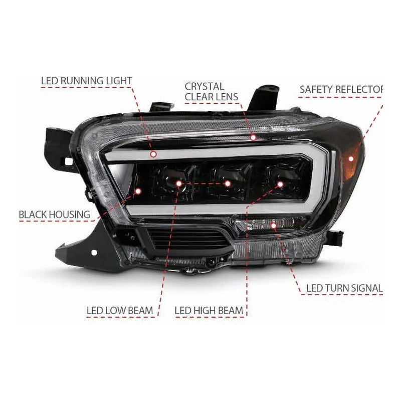 Faros Ultra Led Toyota Tacoma 2016 2017 2018 2019 A 2023