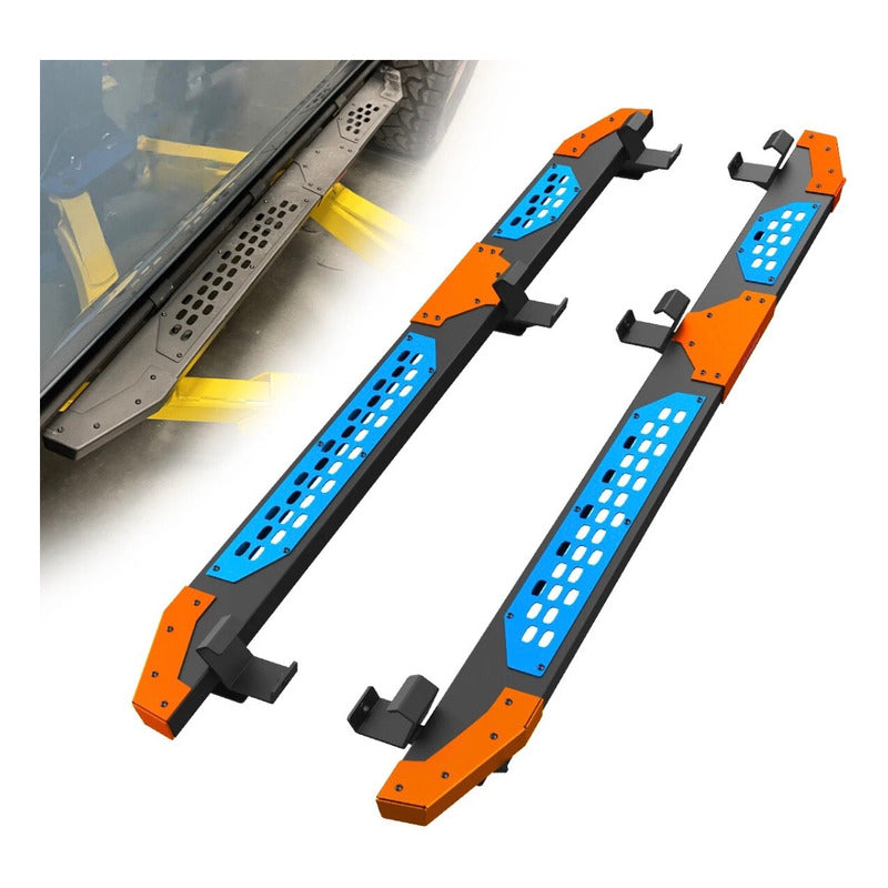 Estribos Laterales Ford Bronco 2021 2022 2023 2024 2025 Negro