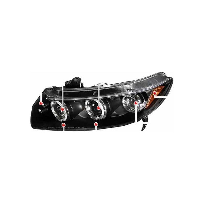 Left LED Headlight Honda Civic 2006 to 2011