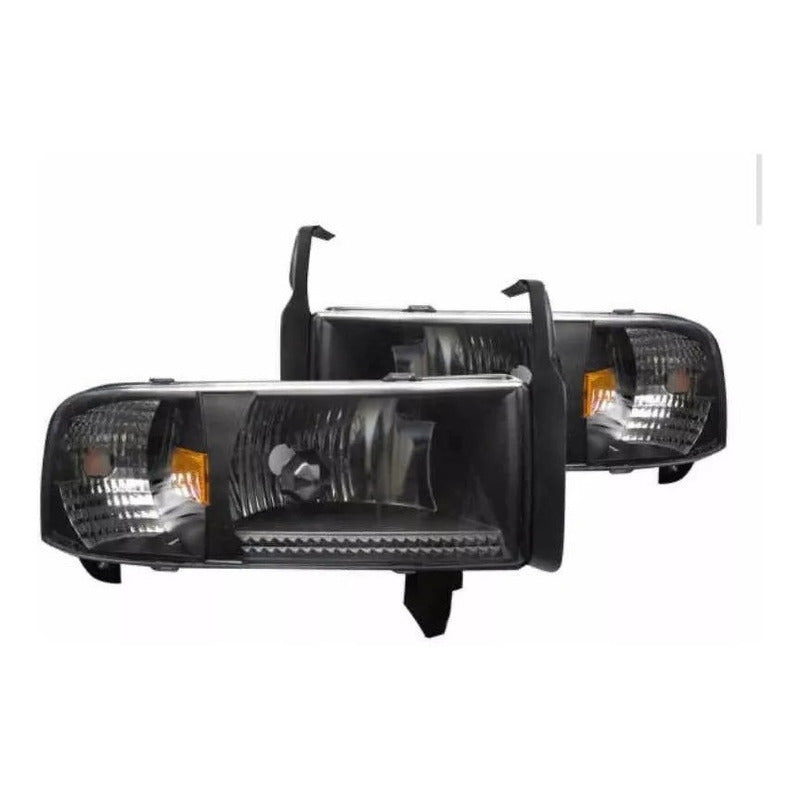 Faros Ram 1500 2500 3500 1994 1995 1996 A 2002 Negro Par