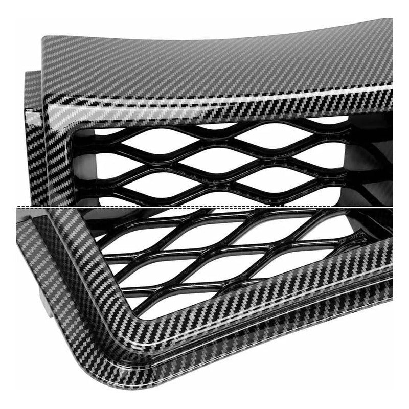 Rejillas De Aire Silverado Ss Fibra De Carbono 2003 A 2007