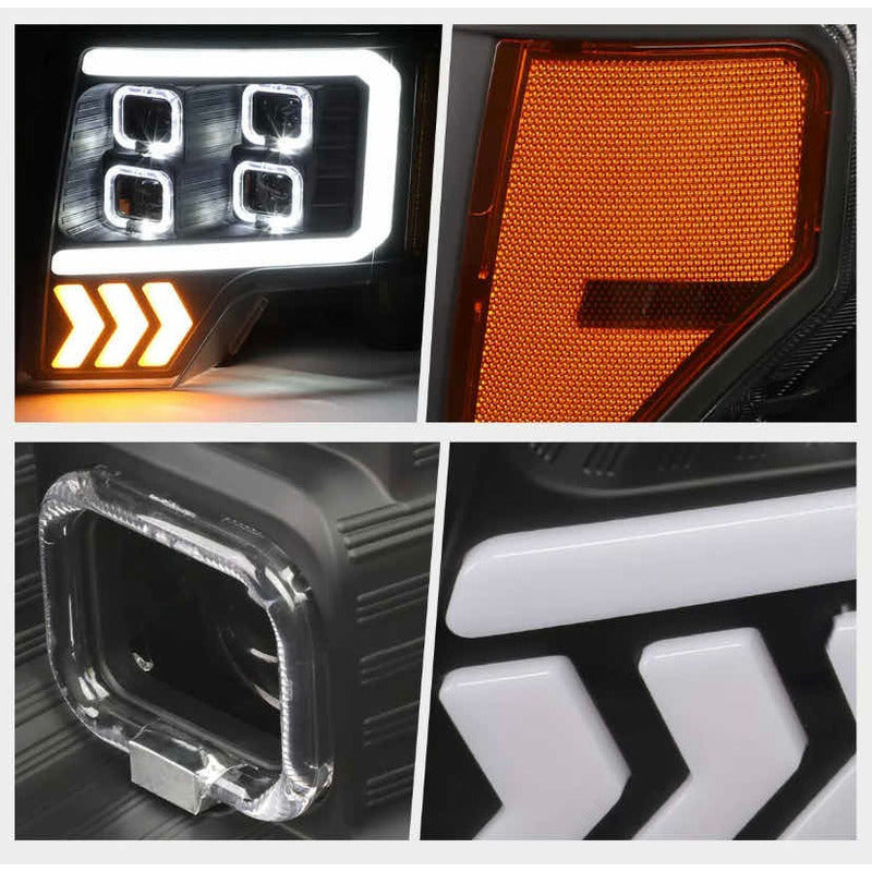 Led headlights Ford F-150 Lobo 2009 to 2014