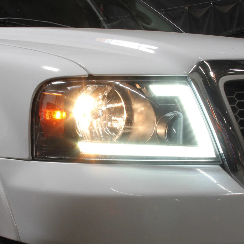 Faros Led Delanteros F-150 2004 2005 2006 2007 2008