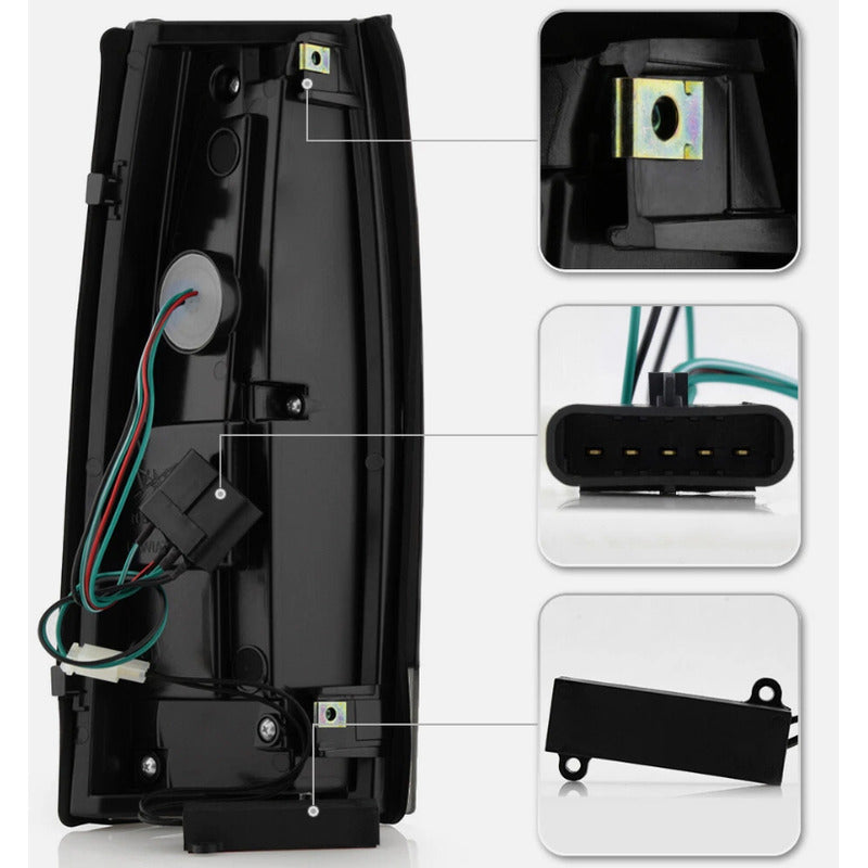 Calaveras Chev Silverado Led 1988 1989 1990 A 1998 Ahumadas
