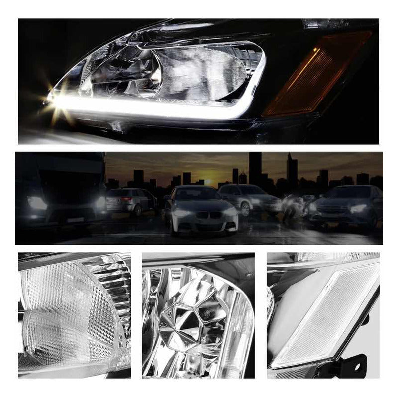 Faro Led Izquierdo Honda Accord 2003 a 2007