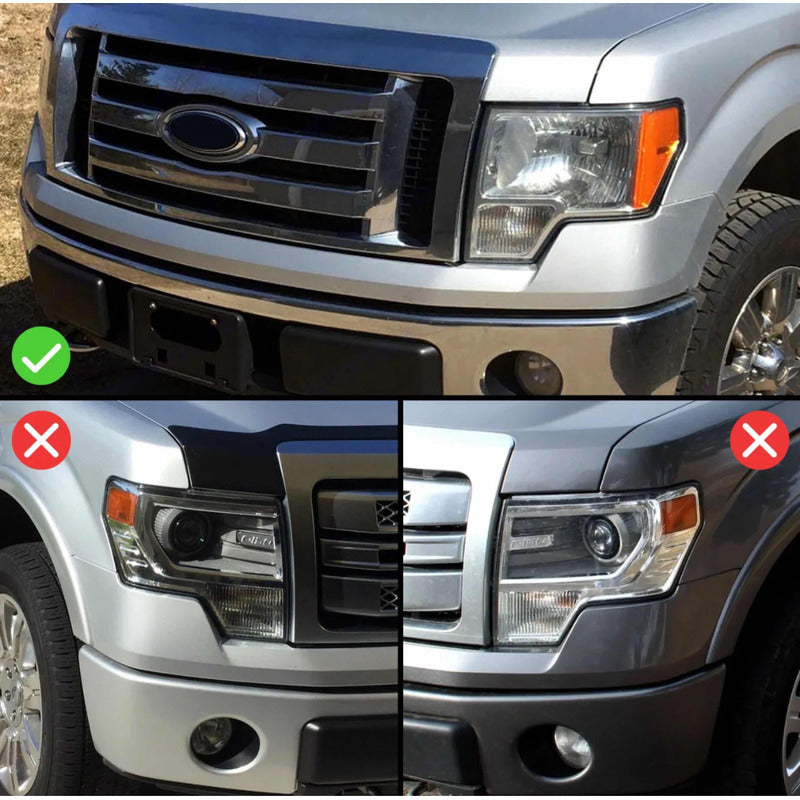 Par De Faros Led F-150 Lobo 2009 2010 2011 2012 2013 2014